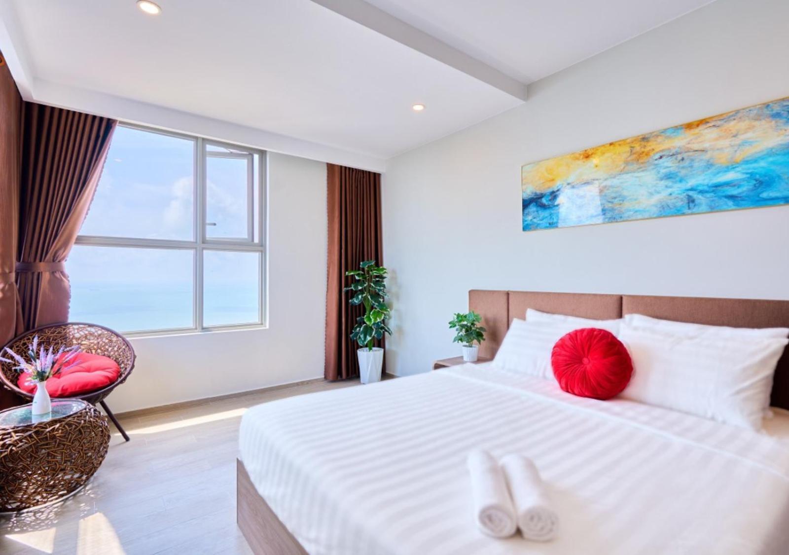 The Song Apartment Sea View - Can Ho Bien Nghi Duong - Hao'S Homestay Vũng Tàu Pokoj fotografie